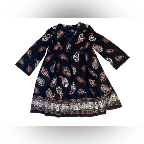 Blu Pepper Bohemian Chic Dress, Midi Dress - Picture 1 of 10